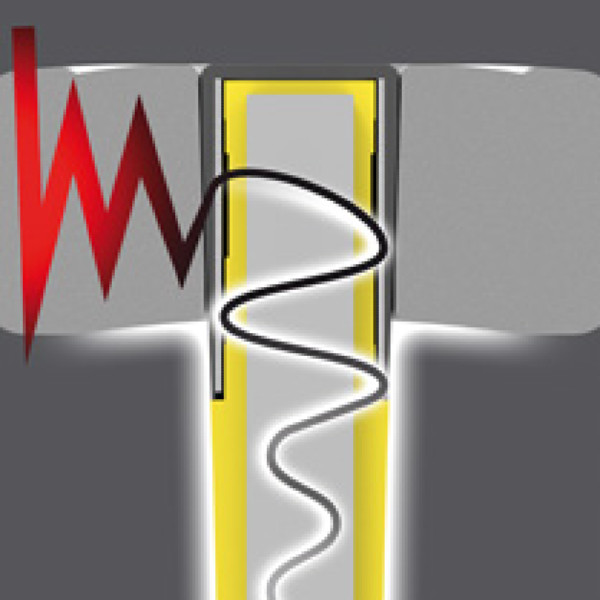 Vorschlaghammer nanovib® (4 kg) Zweikomponentenstiel (900 mm) 3