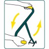 Rotogrif mit 4 Zinken naturOvert