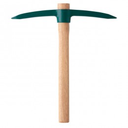 Spitzhacke (720 g) Stiel aus 100% PEFC-zertifiziertem Holz (370 mm)