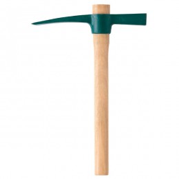 Mauerhacke Stiel aus 100% PEFC-zertifiziertem Holz
