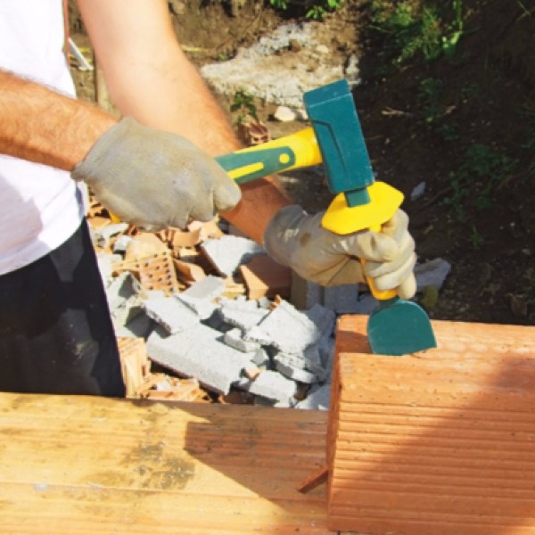 Backstein-Meißel (70 mm) mit Handschutz 3