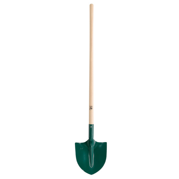 Runde Blechschaufel (27 cm) TP-Stiel aus 100% PEFC-zertifiziertem Holz (110 cm) 2