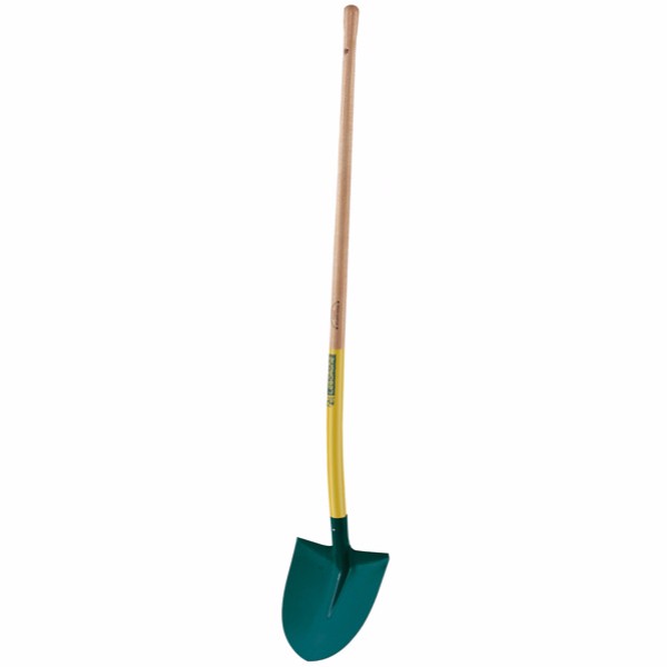 Schaufel (28 cm) Gebogener Holzstiel aus 100% PEFC-zertifiziertem Holz (130 cm) 1