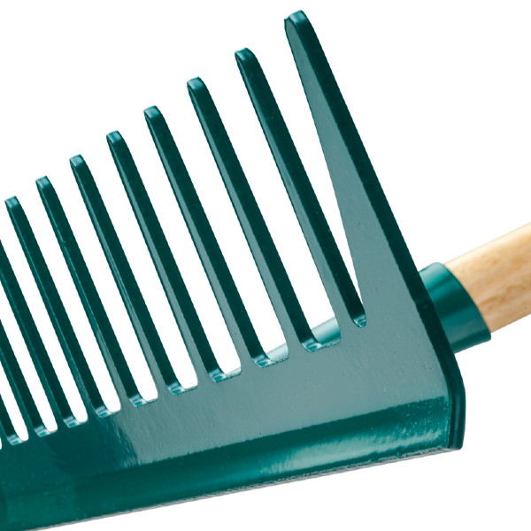 batipro®-Rechen 14 gerade Zinken mit Stiel aus 100% PEFC-zertifiziertem Holz (150 cm) 4