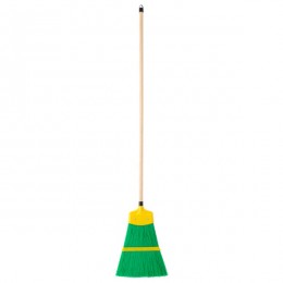 Polymer-Straßenbesen Stiel aus 100% PEFC-zertifiziertem Holz (130cm)