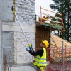 nanovib® -Stoßscharren mit Teleskopstiel 2–3,5 m
