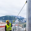 nanovib® -Stoßscharren mit Teleskopstiel 2–3,5 m