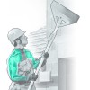 nanovib® -Stoßscharren mit Teleskopstiel 2–3,5 m