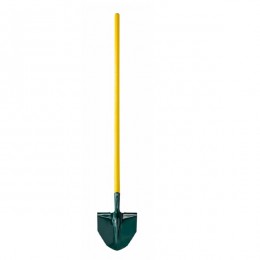 batipro®-Schaufel (28 cm) mit geradem und hohlem compositube®-PolyamidStiel aus Glasfasern (135 cm)